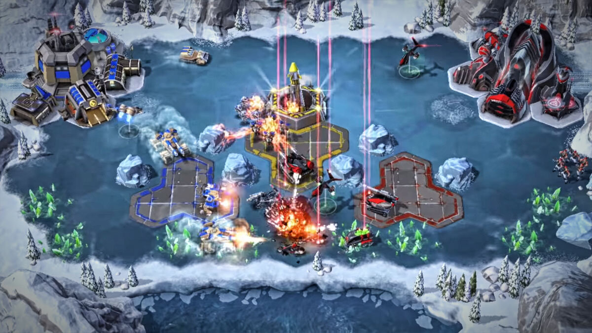 Скриншот из мобильной игры Command and Conquer: Rivals