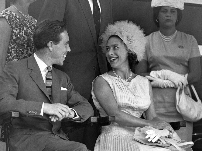 Принцесса Маргарет со своим супругом