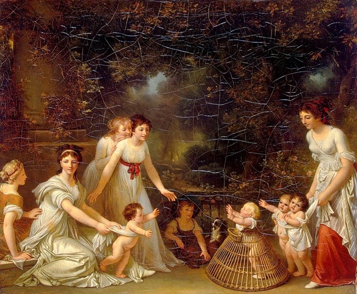 Автор картины Маргерит Жерар (art Marguerite Gerard)