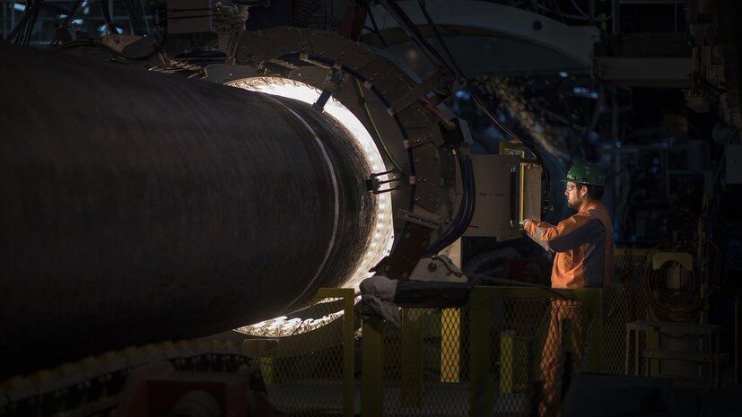 Сварка газопровода