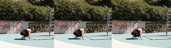 2-е упражнение: Берпи © Deutschen Russian