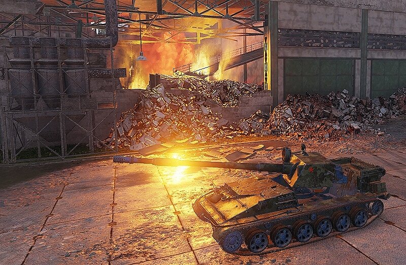 Советская ПТ САУ СУ-130ПМ.