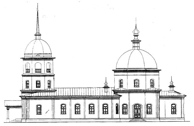 Так выглядел храм. Фото с сайта https://slide-share.ru/ 