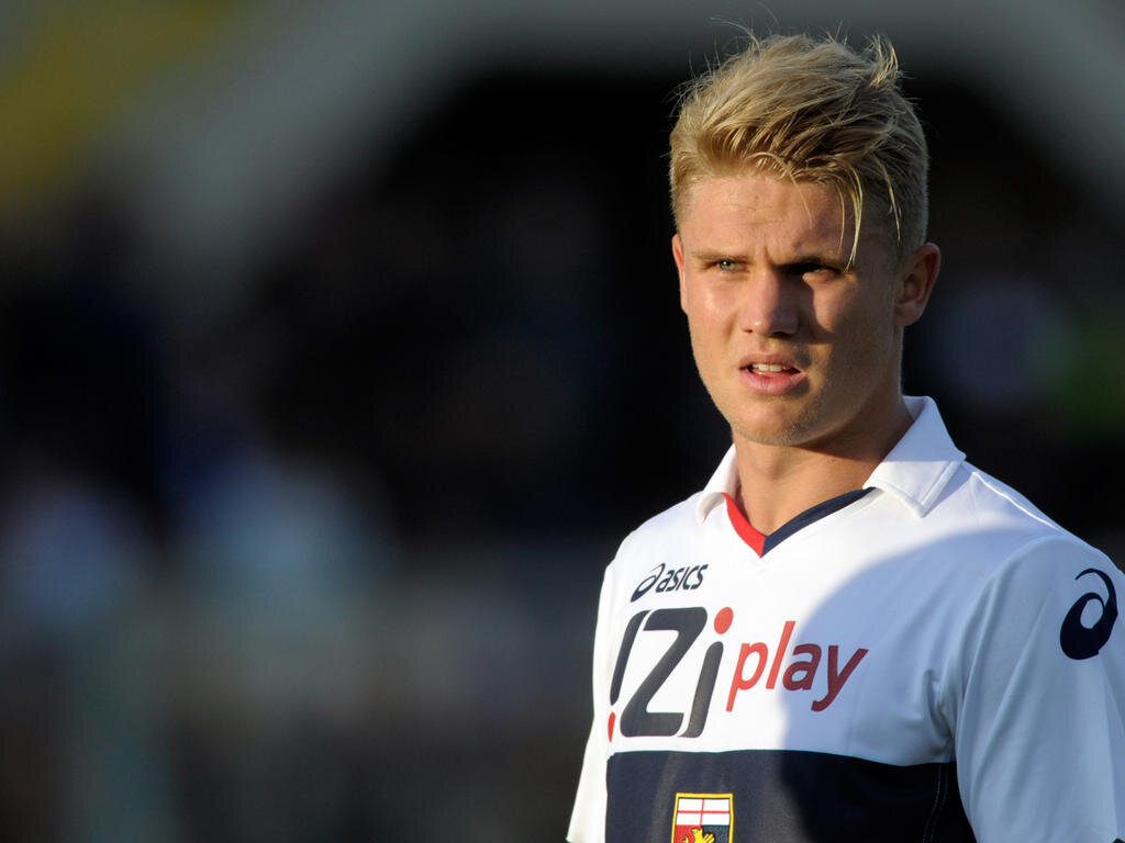 Александр Меркель в составе итальянского «Дженоа»