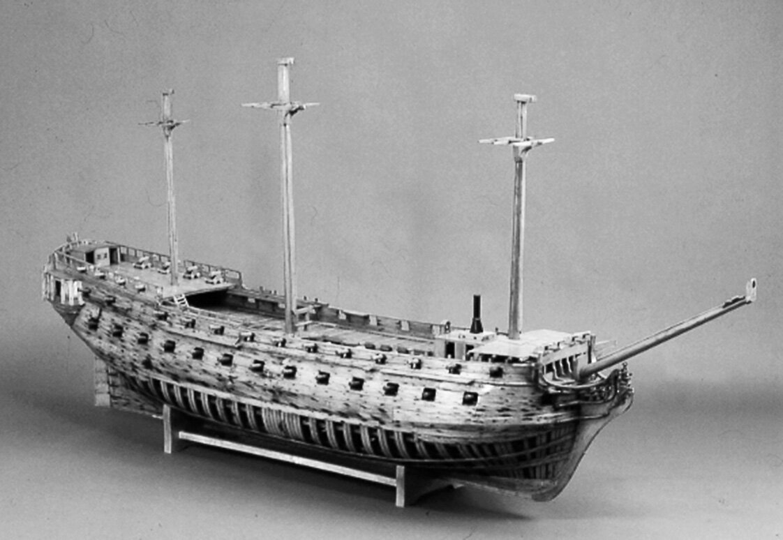 Модель шведского 60-пушечного корабля "Wasa"