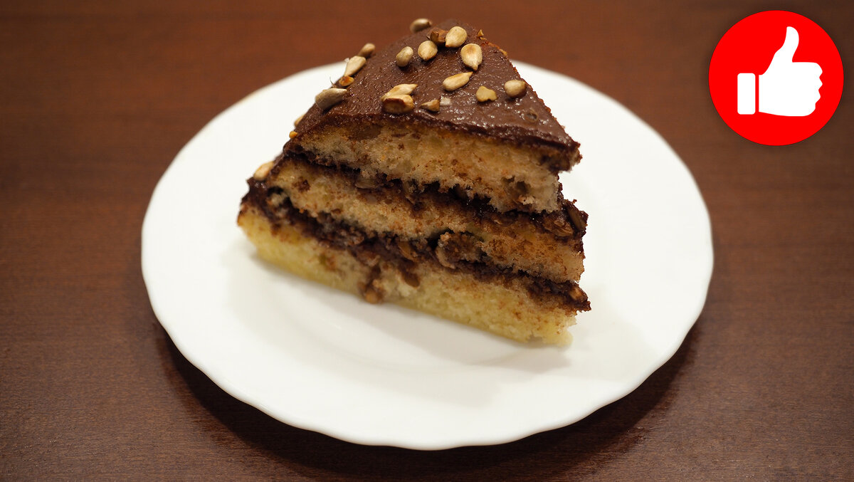Шоколадный торт с вишней и творожно-сметанным кремом: рецепт с фото