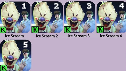 Download Video: Ice Scream,Ice Scream 2,Ice Scream 3,Ice Scream 4,Ice Scream 5