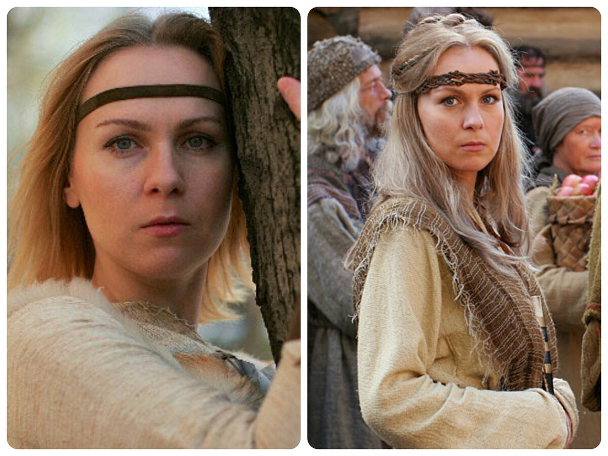 Светлана в фильме «Ярослав. Тысячу лет назад» (2010). Источник фото для коллажа сервисы Яндекс