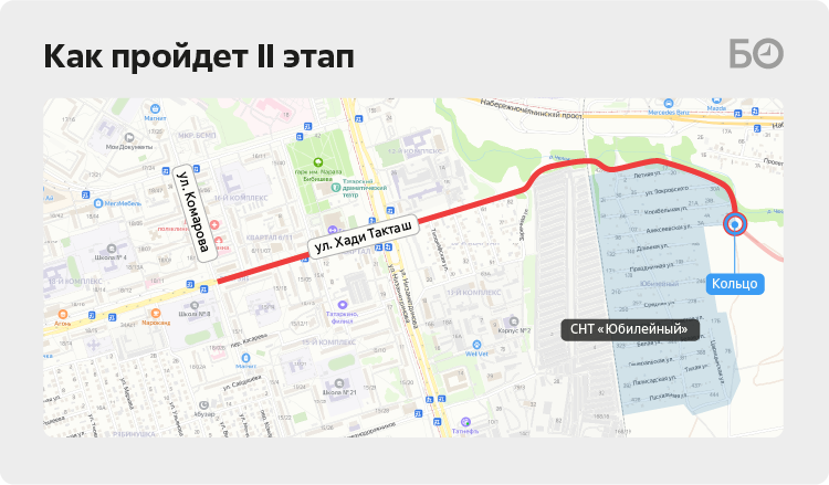 Схема продолжения московского проспекта в набережных челнах