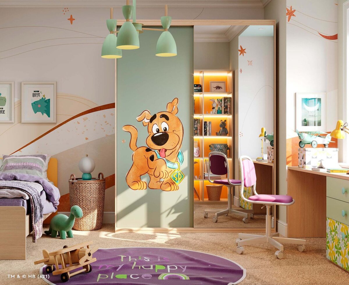 Детская MyMeRu в стилистике м/ф «Скуби-Ду» (арт. 122)