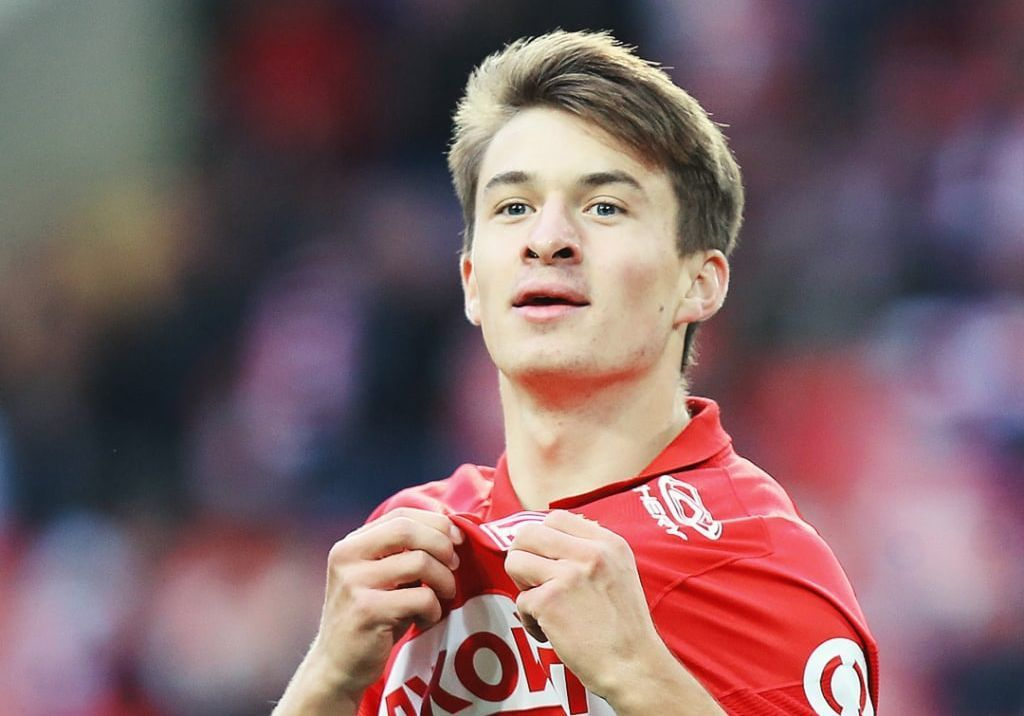 В своем дебюте форвард Павел Мелешин принес "Спартаку" победу. Фото из интернета.