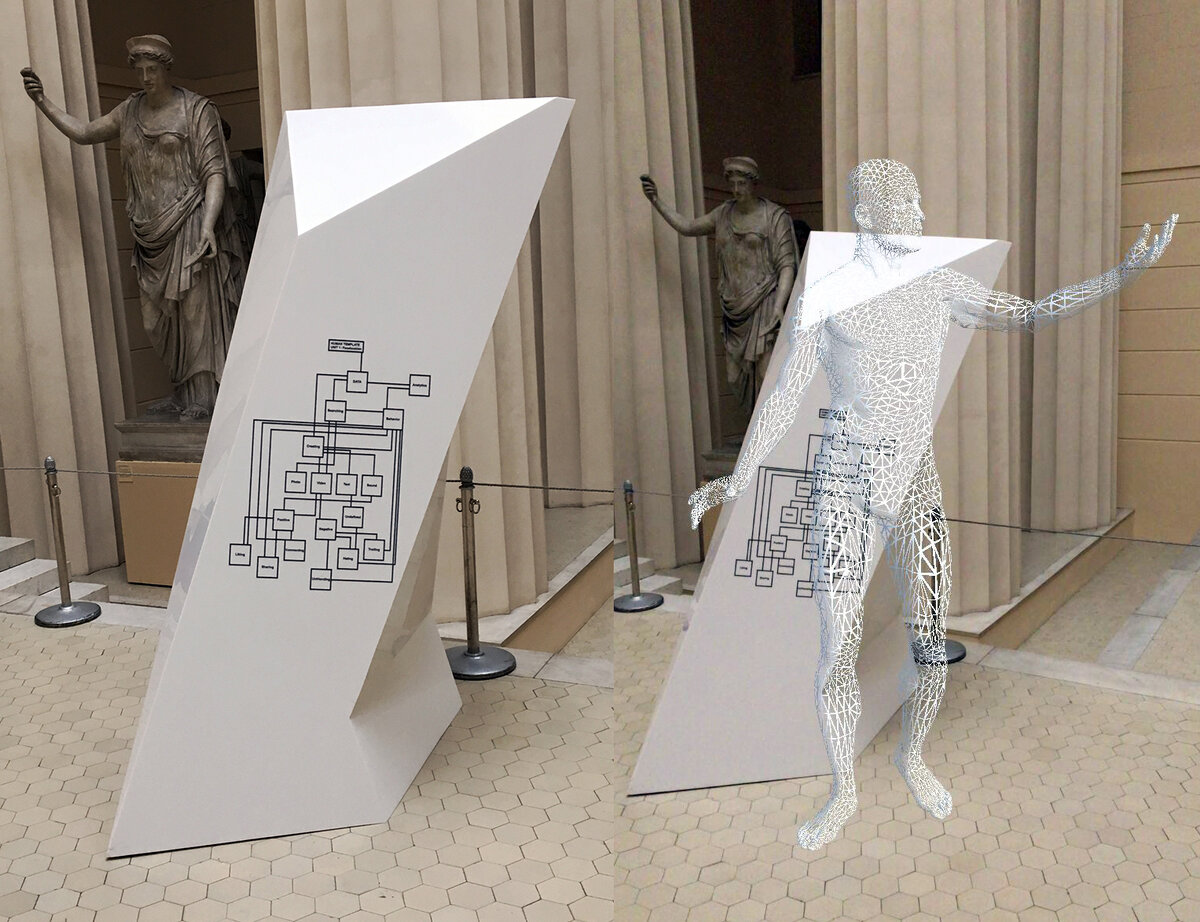 Recycle Group. Шаблоны человека. Полиуретан, 2017