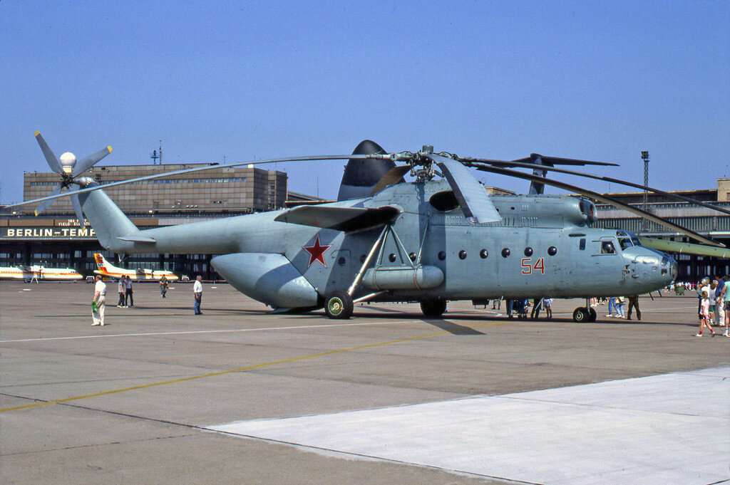 Тяжёлый вертолёт Ми-6. Фото: Ralf Manteufel