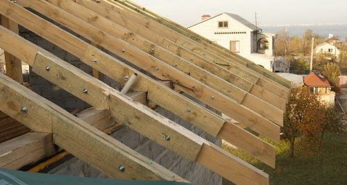Рекомендации строителей, как правильно сделать односкатную крышу на гараже самостоятельно