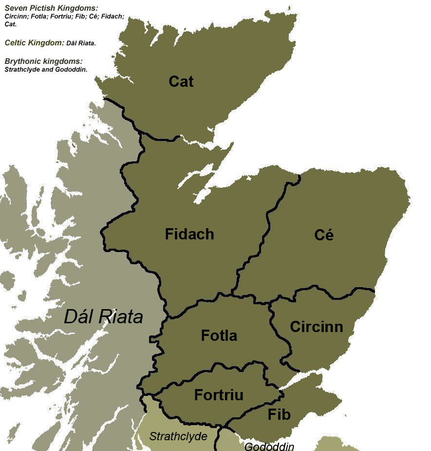 Семь пиктских королевств.