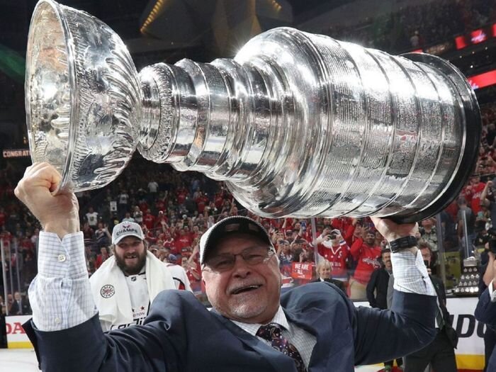 Барри Тротц с Кубком Стэнли