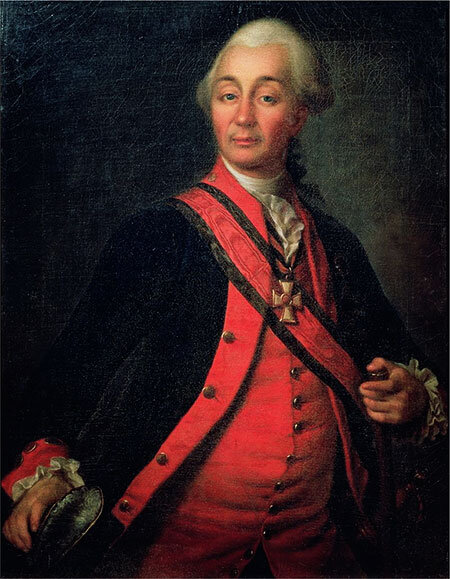 Д. Левицкий. Портрет А. В. Суворова