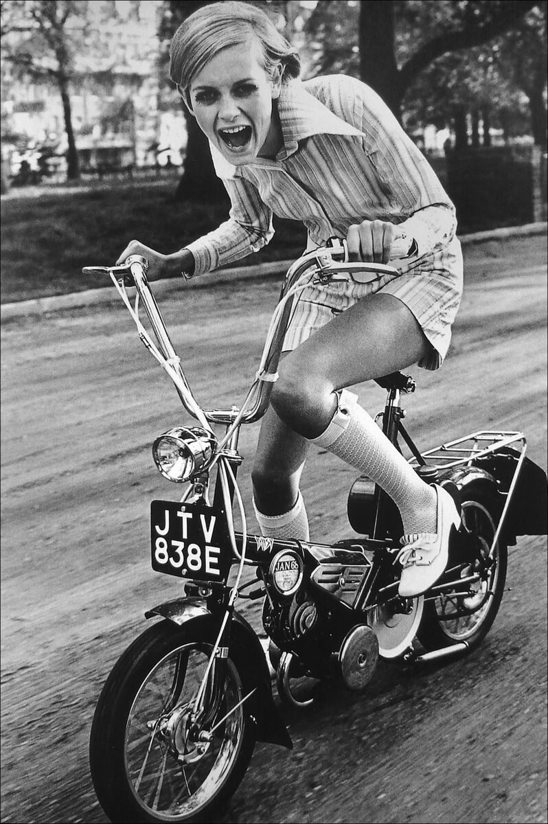 Фотомодель Лесли Хорнби (Твигги).