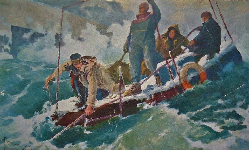 Иван Несынов "Покорители Ангары" 1959