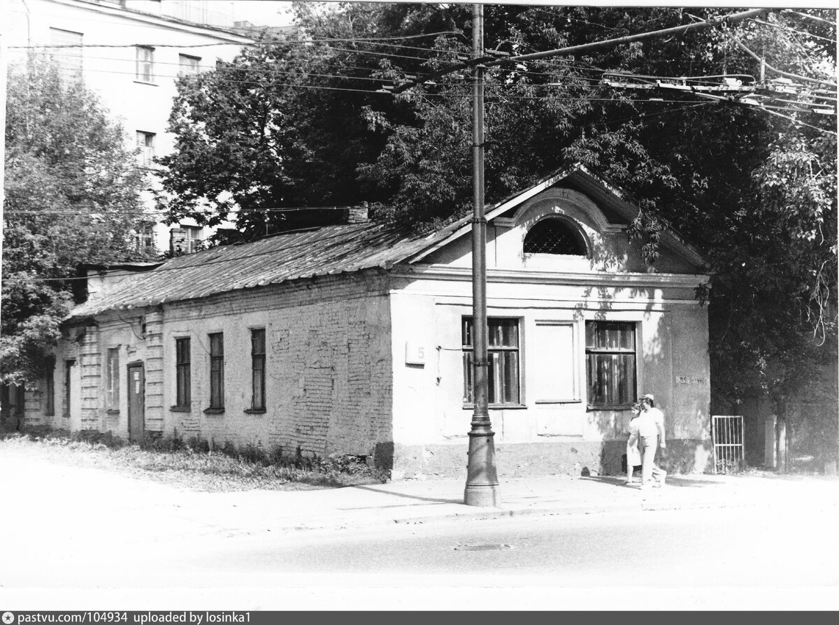 воронцовская улица москвы на старых