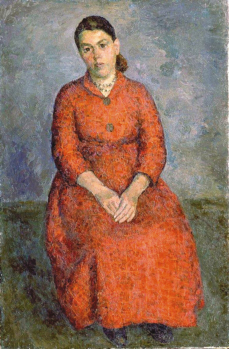 Р. Фальк. Ксения Некрасова. 1950 год