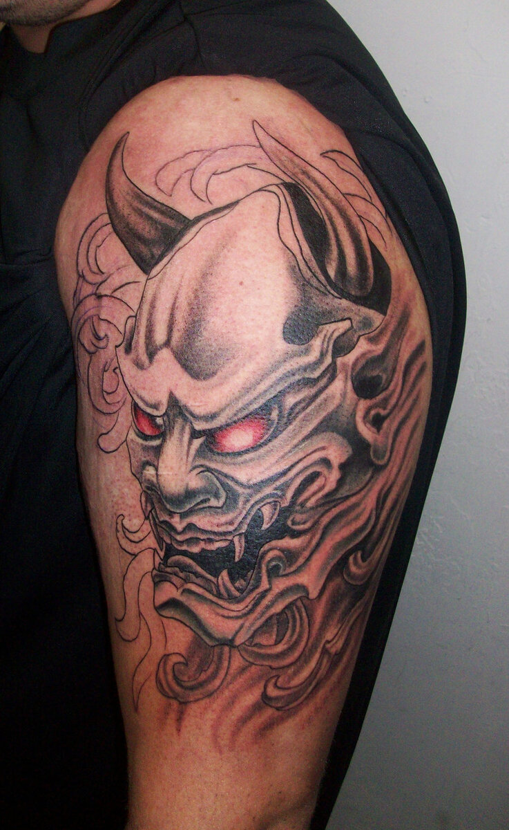 Татуировка дьявол