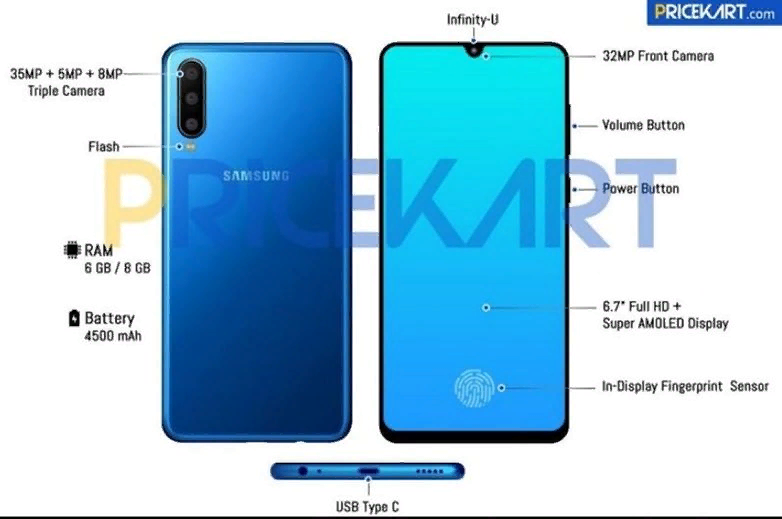 [caption id="" align="aligncenter" width="782"] Так должен выглядеть Galaxy A60.[/caption]
