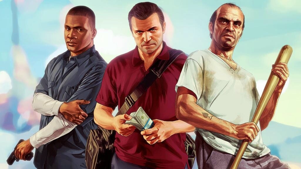 Лучше быть героем. Майкл Тревор и Франклин. Grand Theft auto 5 Майкл Тревор Франклин. ГТА 5 тревеор фрвкнлин Майел. Майкл Тревор и Франклин из ГТА 5.