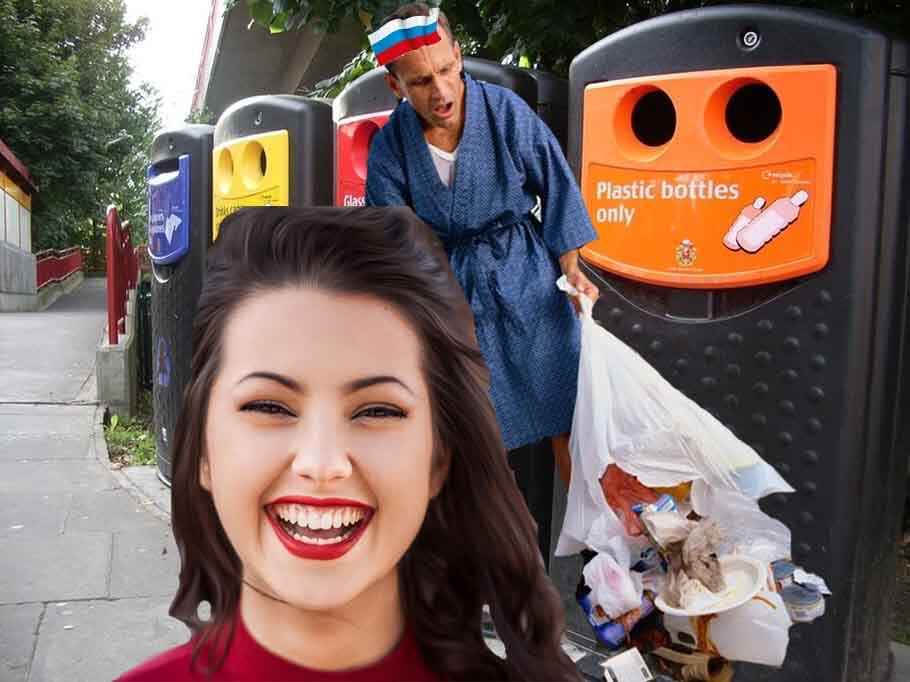 Мусор в германии, берлин, чистота в германии  Фото взято из открытых источников