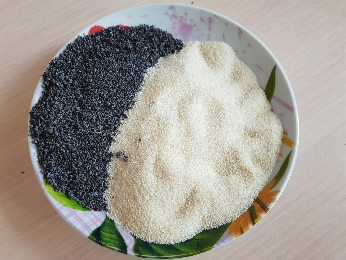 Мак и манка)Фото из личного архива. 