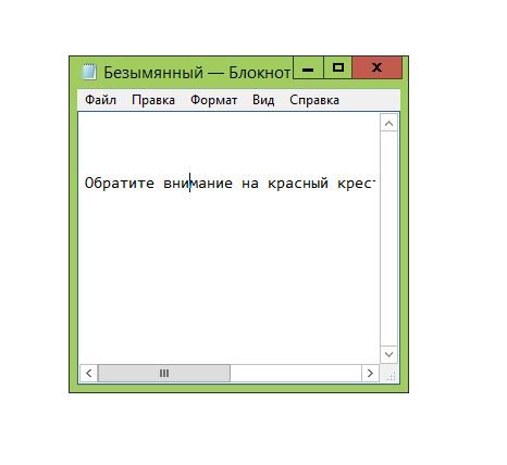 Скриншот текстового файла