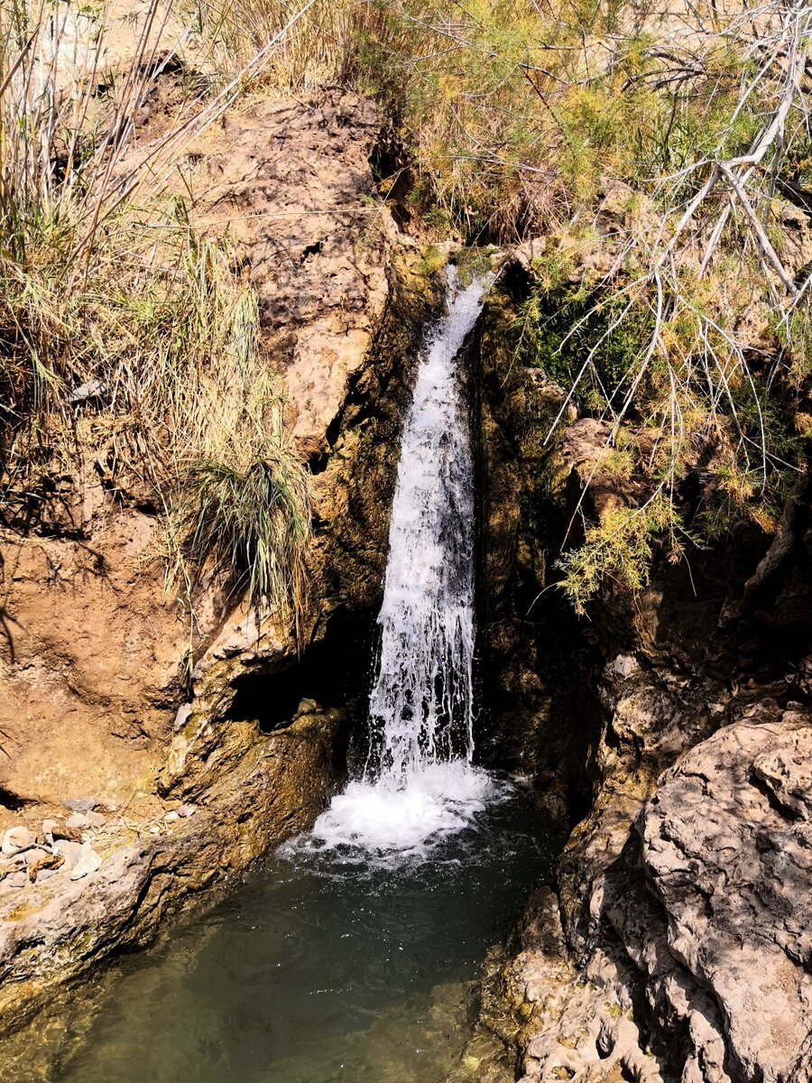 Водопад Нot springs, Иордания