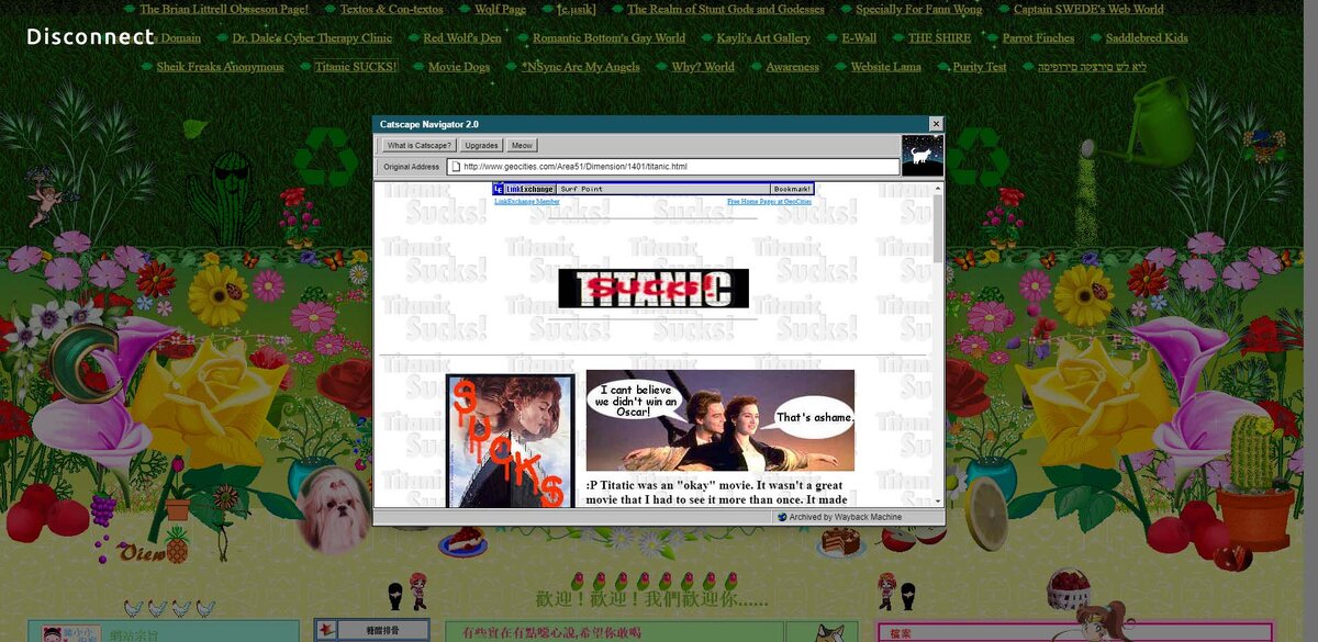 1 из 2Снимок экрана на сайте cameronsworld.net