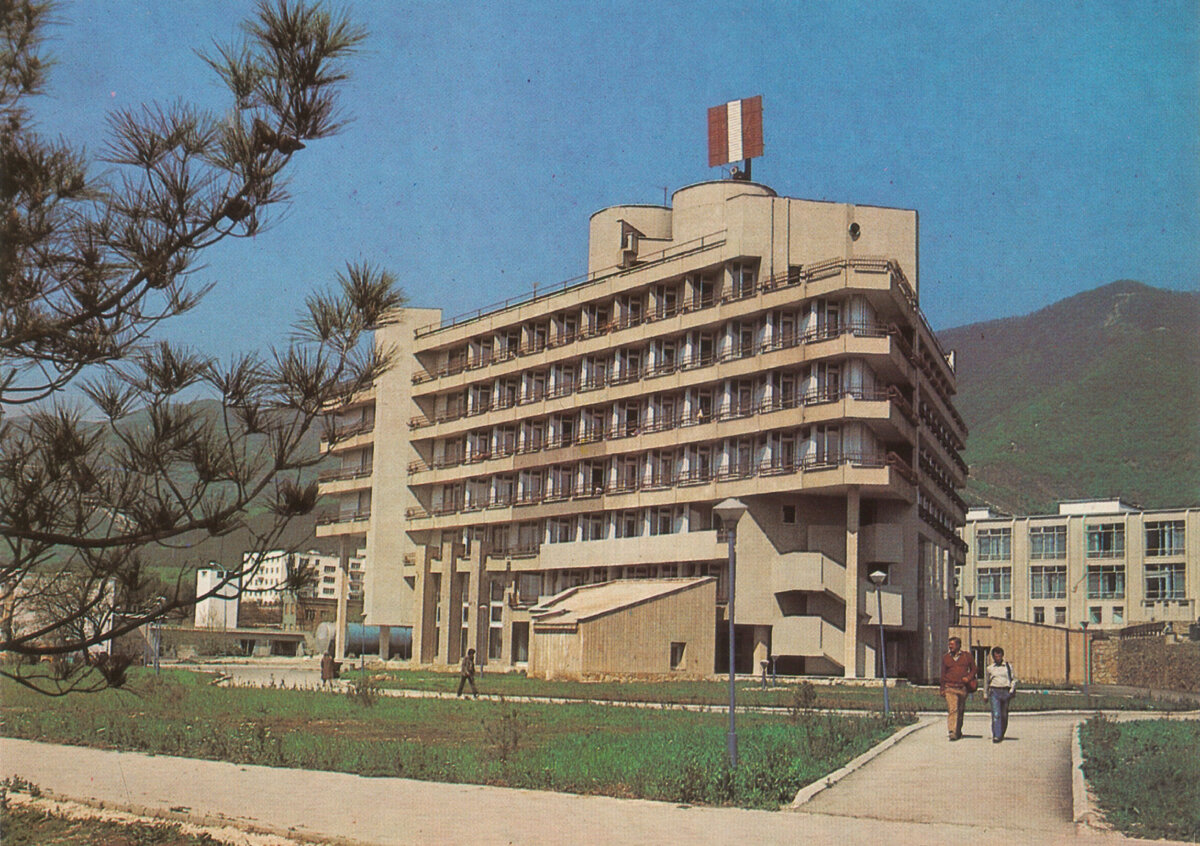 Пансионат «Сосновая роща», Геленджик, 1985 год.