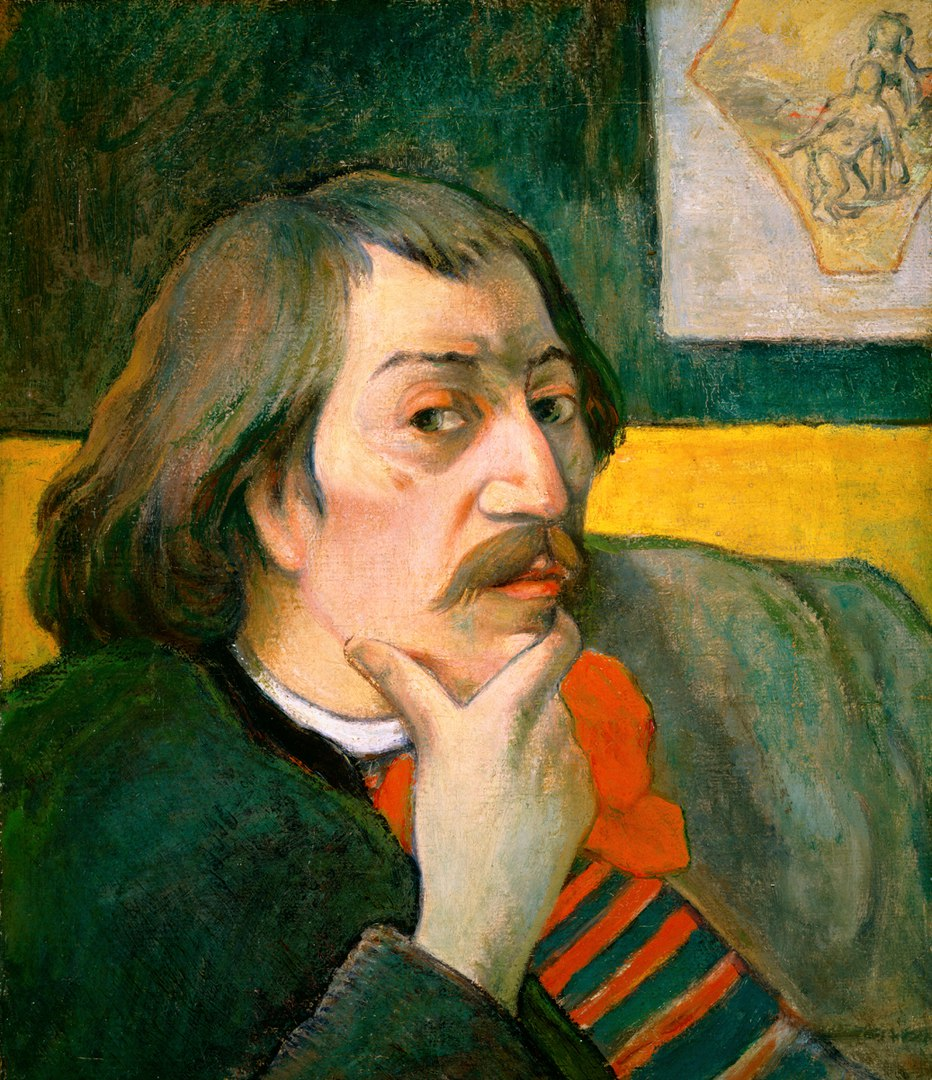 Эжен Анри Поль Гоген. Автопортрет.