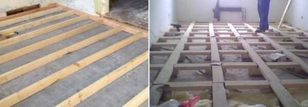 Крепить лаги к бетонному перекрытию в многоэтажке или нет, — каждый решает сам