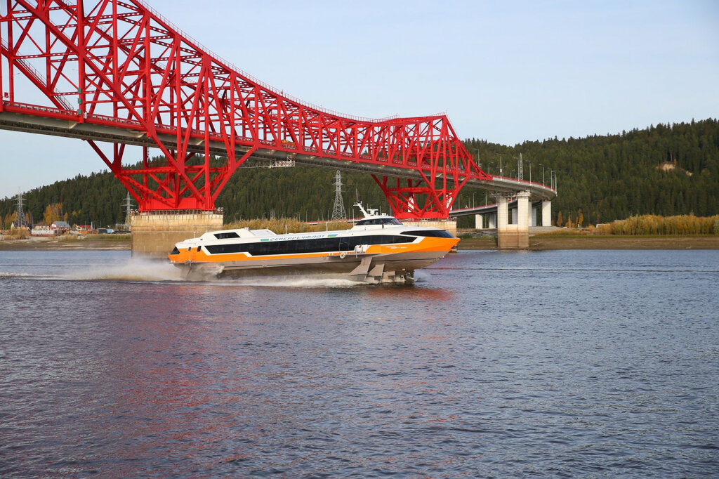 СПК "Метеор 120Р" доставлен в Ханты-Мансийск / Фото: "ЦКБ по СПК им. Р.Е. Алексеева"