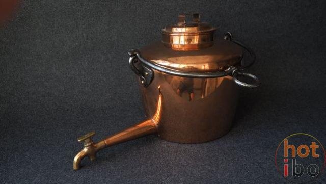 Подвесной каминный чайник с длинным носом. www.hotibo.com.ua