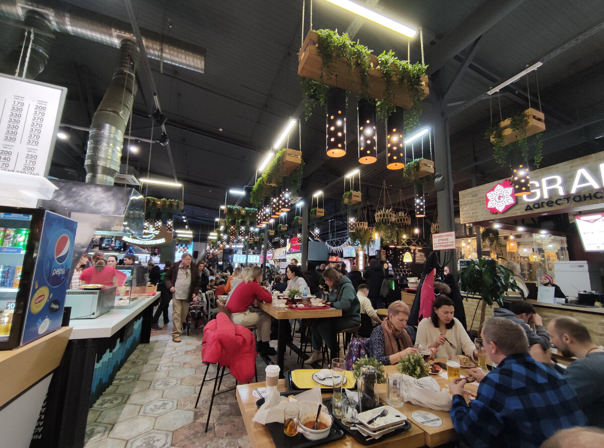 Гастромаркет в Пятигорске.