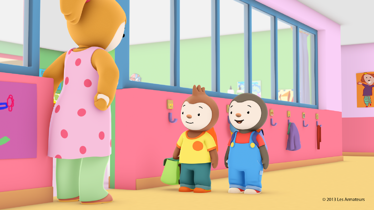 Мультфильм «Чупи идёт в школу» на телеканале TiJi