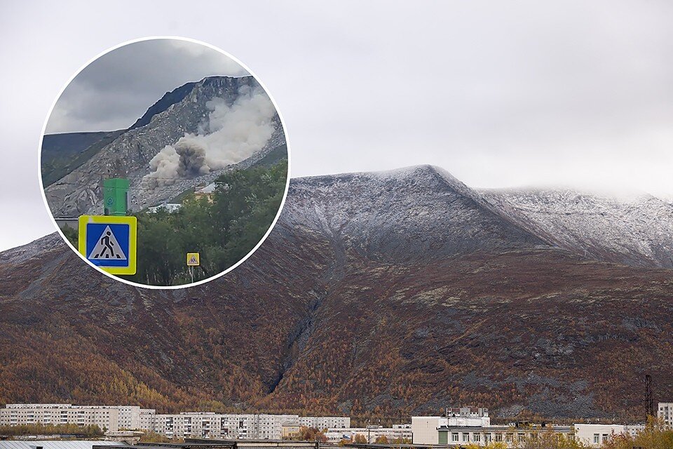     В Кировске камнепад в микрорайоне Кукисвумчорр сняли на видео. Антон ЗАБИРОВ