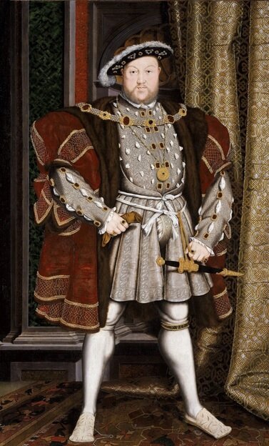 Портрет Генриха. 1537 год. Ганс Гольбейн Младший,