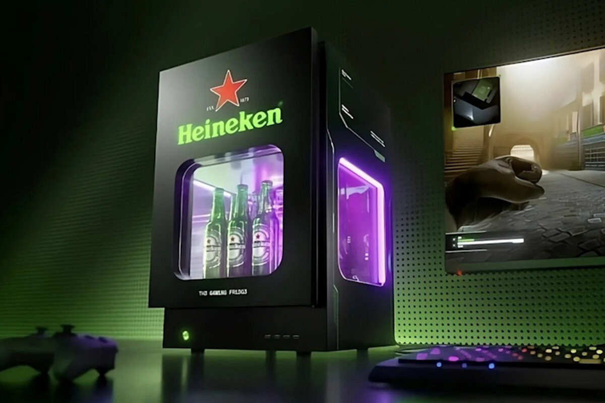 Heineken соединил холодильник и ПК в одно устройство – просто идеально |  Tochka.by | Дзен