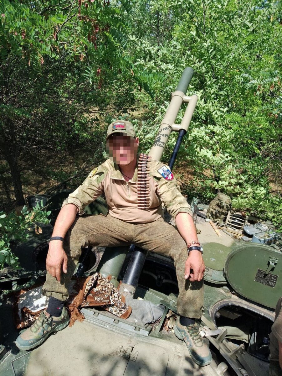    Тот самый боец Андрей - герой этой истории. Фото: Из личного архивa/ Диана Волкова