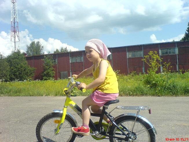 Диана на велике