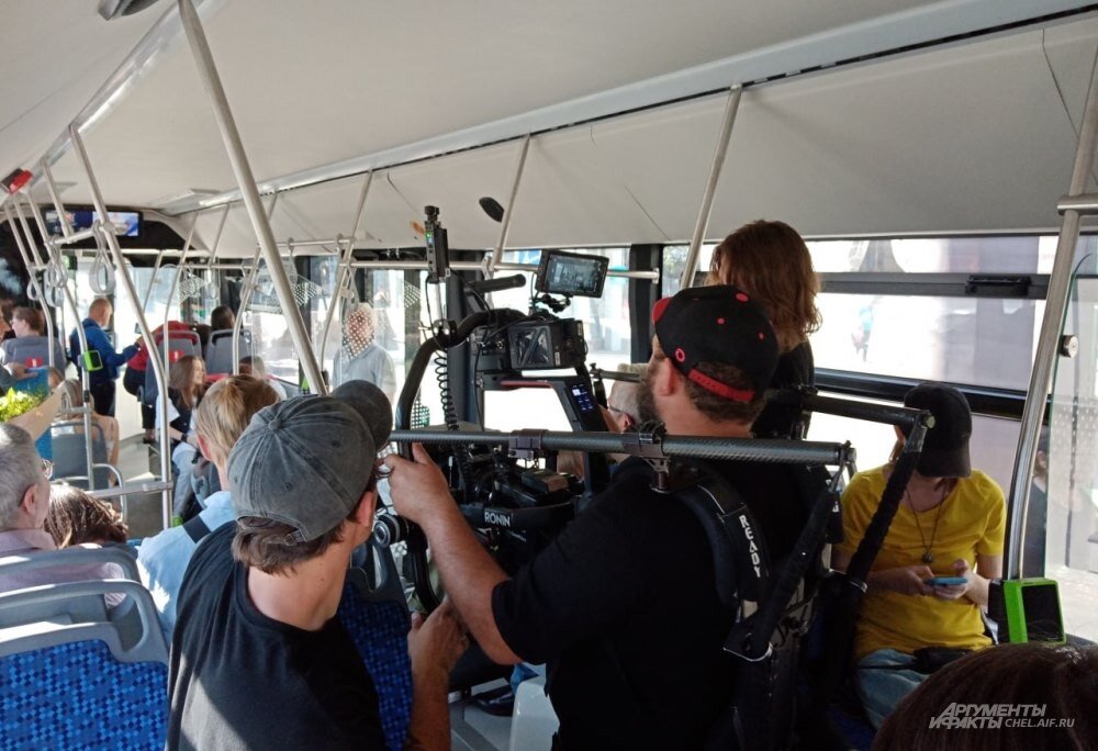    Снимать в транспорте, вероятно, было непросто. Фото:  АиФ