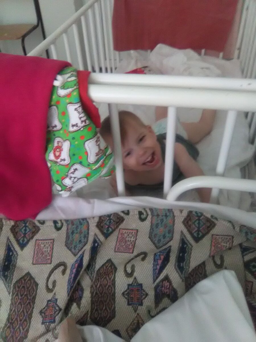 После реанимации. 8 детская больница.