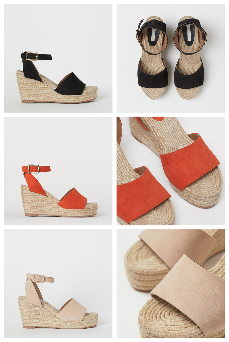 Варианты босоножек с оплеткой. Источник: https://www2.hm.com/ 