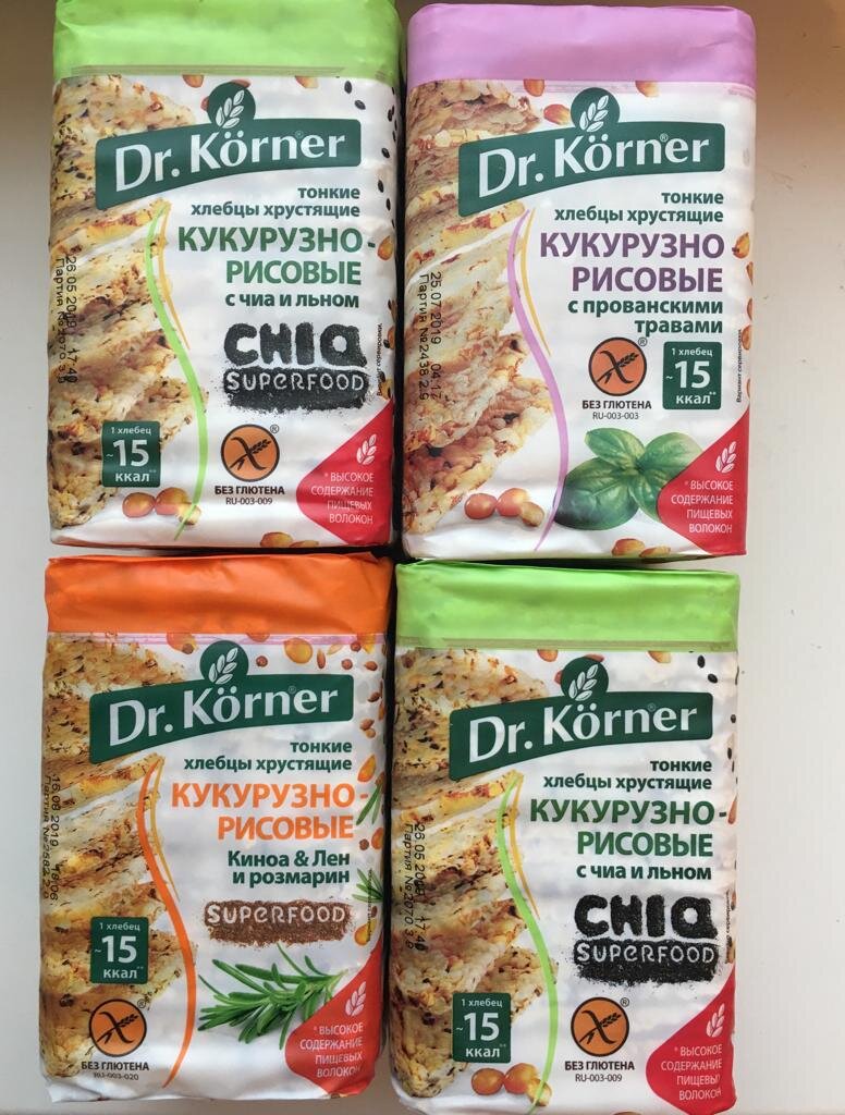 Хлебцы Dr.Korner