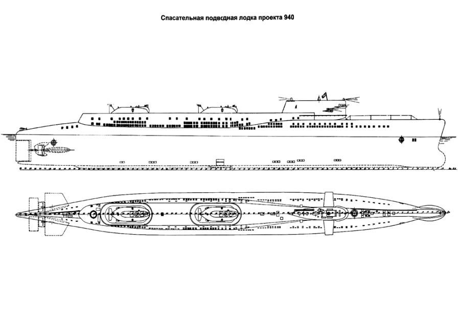 Подводная лодка 940 проекта